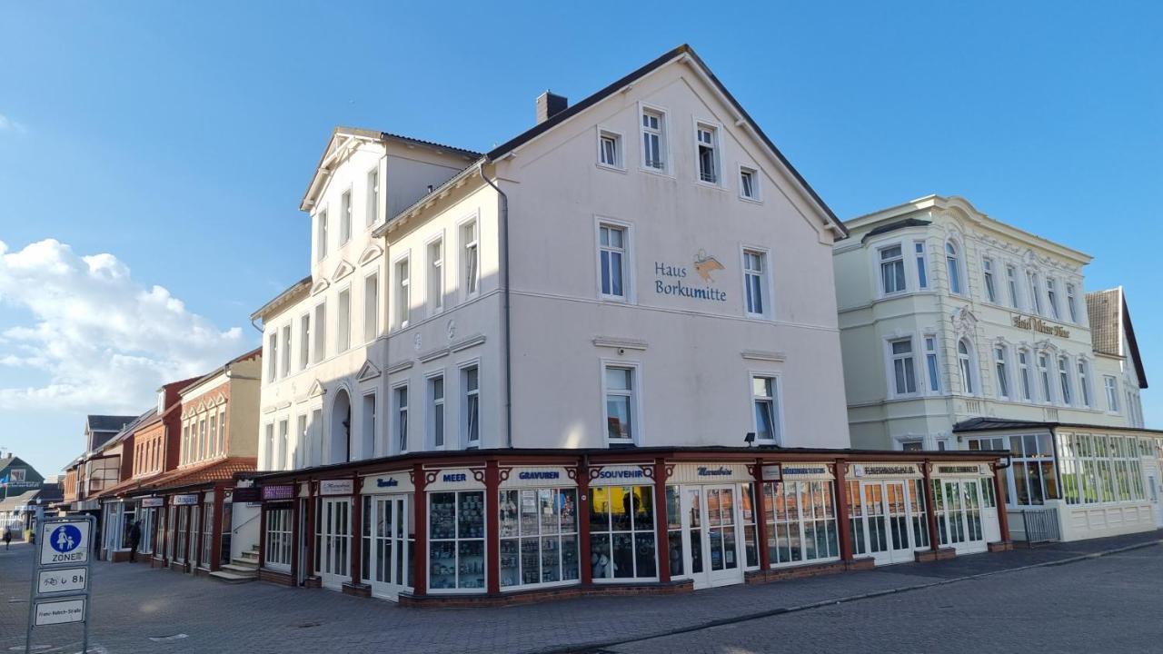 Haus Borkumitte Appartement Luettje Hoern Exterior foto
